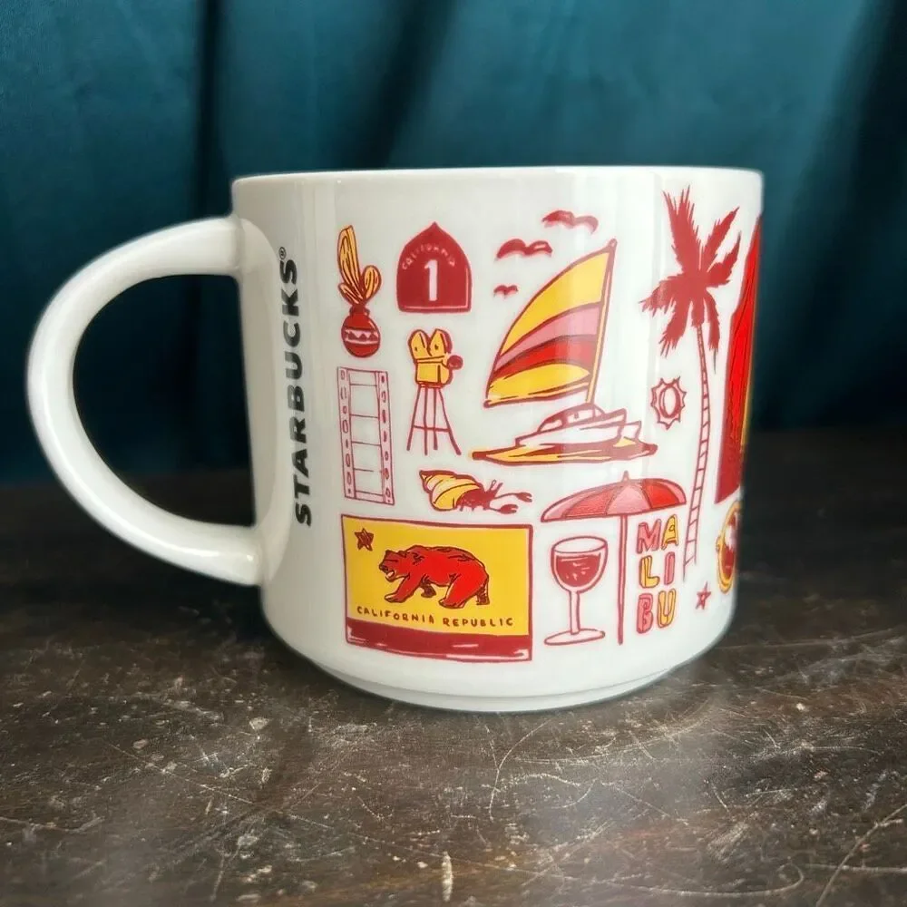 Starbucks California The Golden State Been There Series 14 Oz Mug